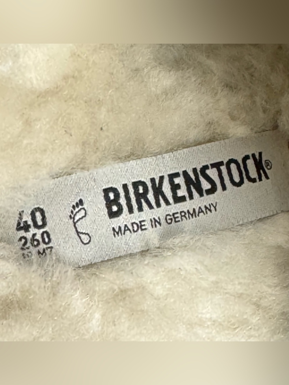 Birkenstock Boston Shearling Lined Suede Leather Clogs Shoes Grey EU 40 US W9 M7 - Picture 7 of 8